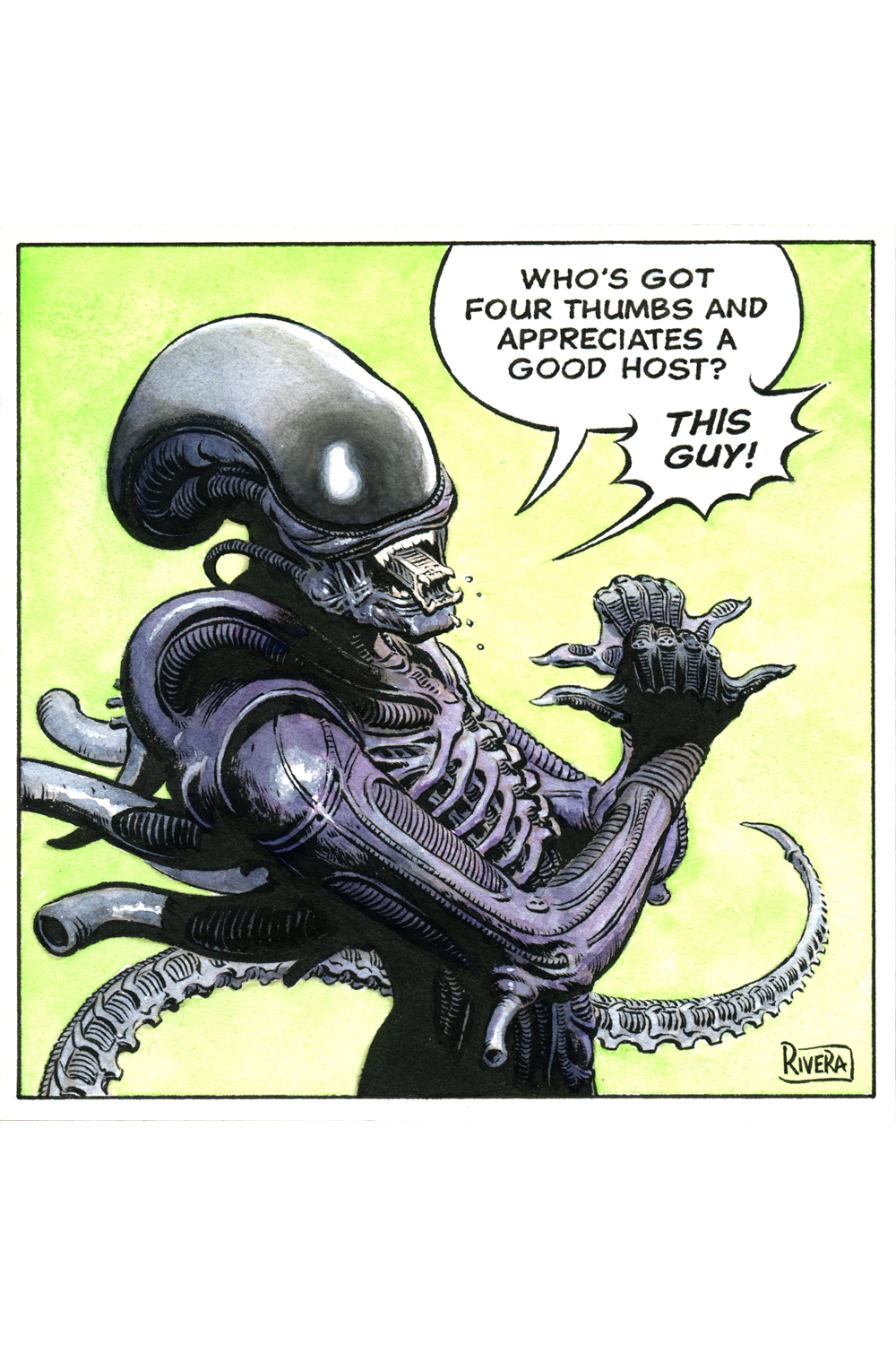 "All Thumbs (This Guy)" by Paolo Rivera