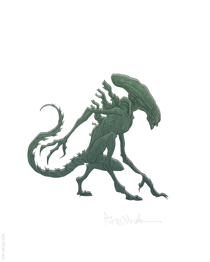 "Xenomorph" by PJ McQuade - Hero Complex Gallery
