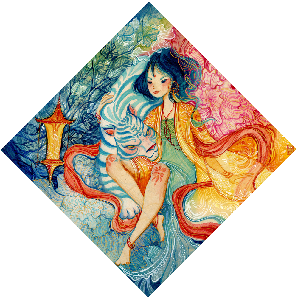 "White Tiger" by Alina Chau