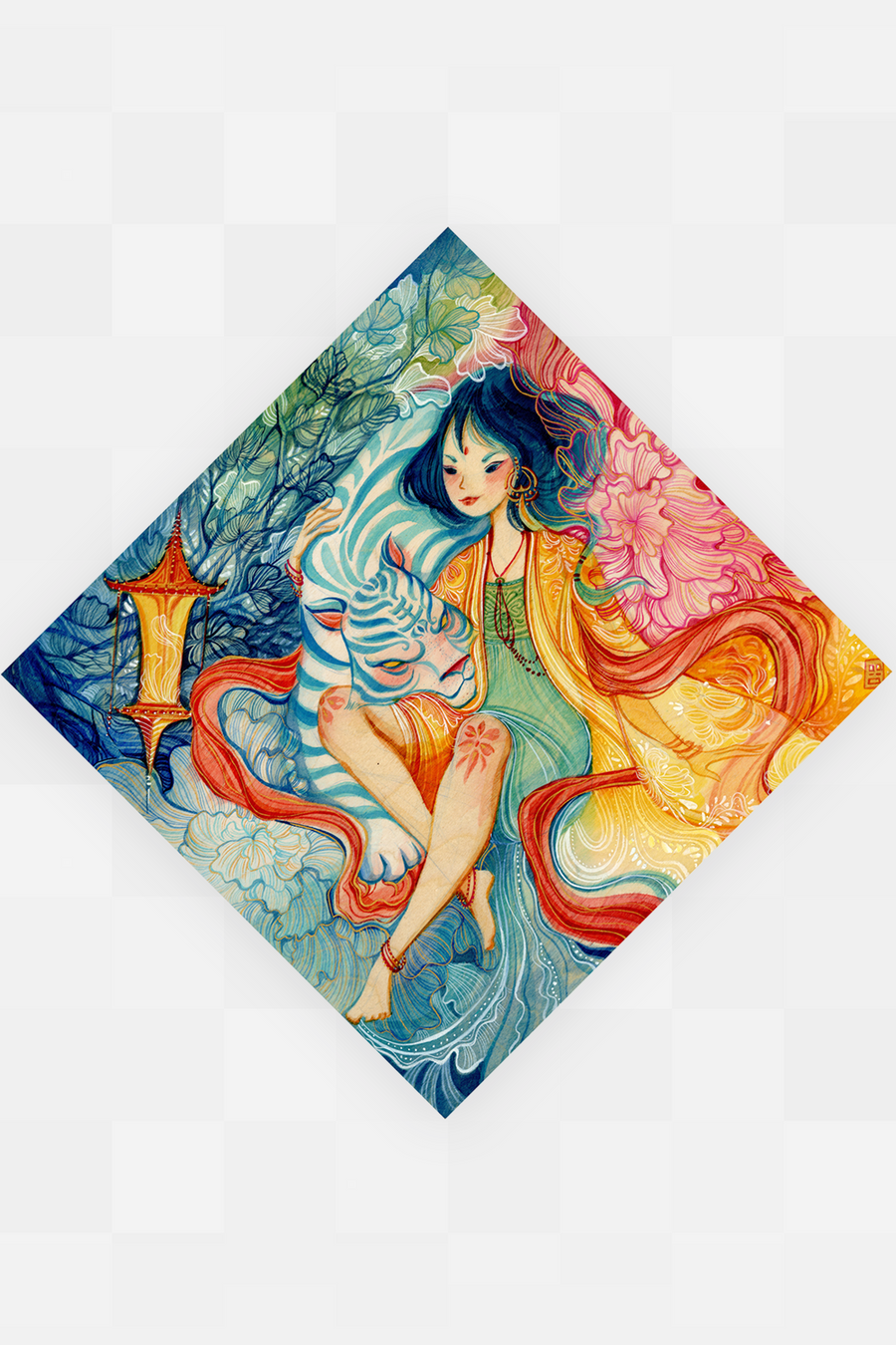 "White Tiger" by Alina Chau