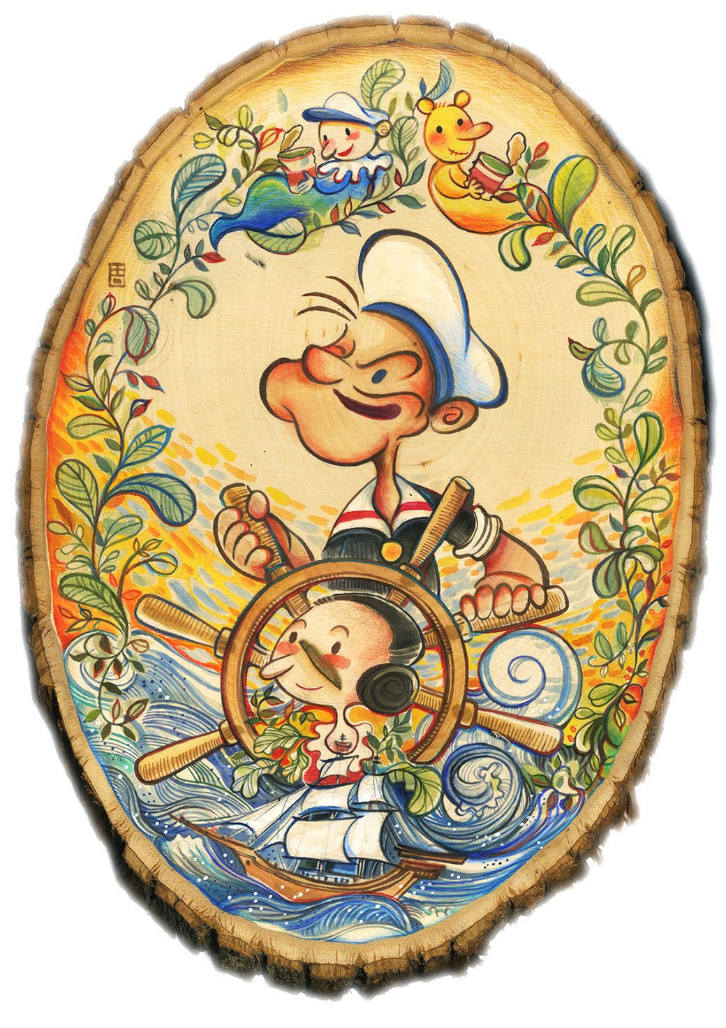 "Popeye" by Alina Chau - Hero Complex Gallery