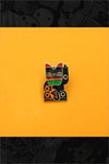 512. "Goodbye Kitty" Black Pin by Amar&Riley - Hero Complex Gallery