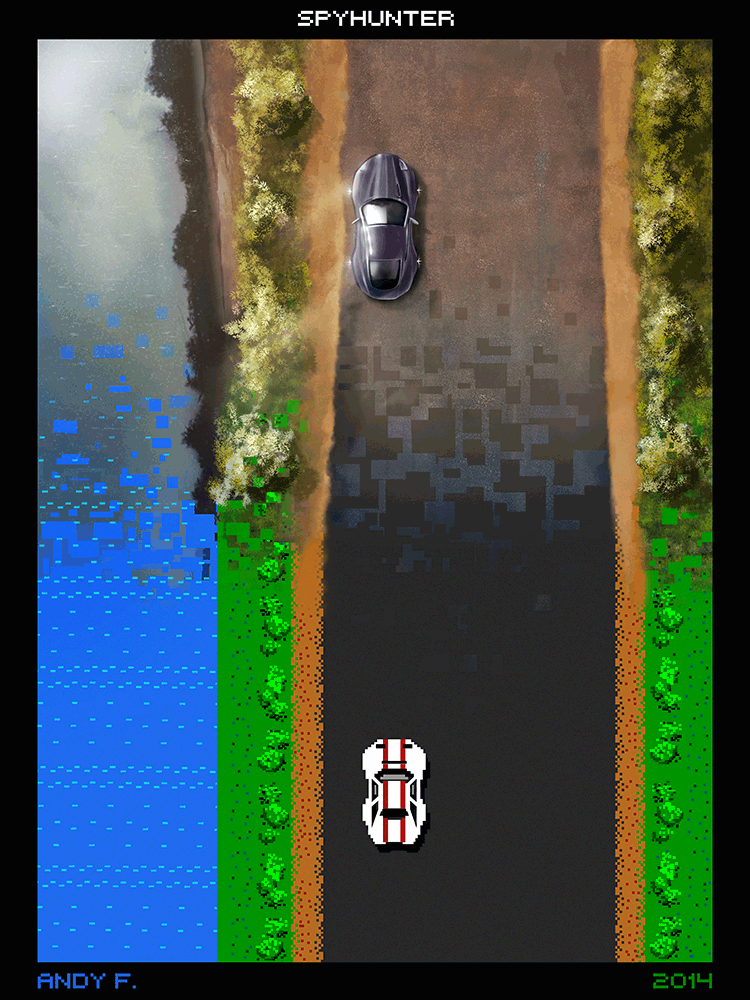 "Spyhunter" by Andy Fairhurst - Hero Complex Gallery
