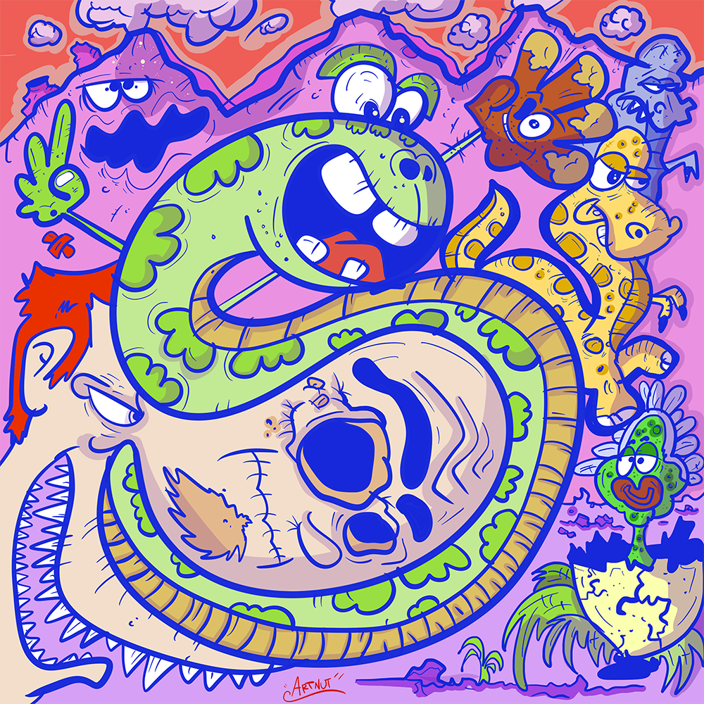 "NutCartoons 01" by ARTNUT