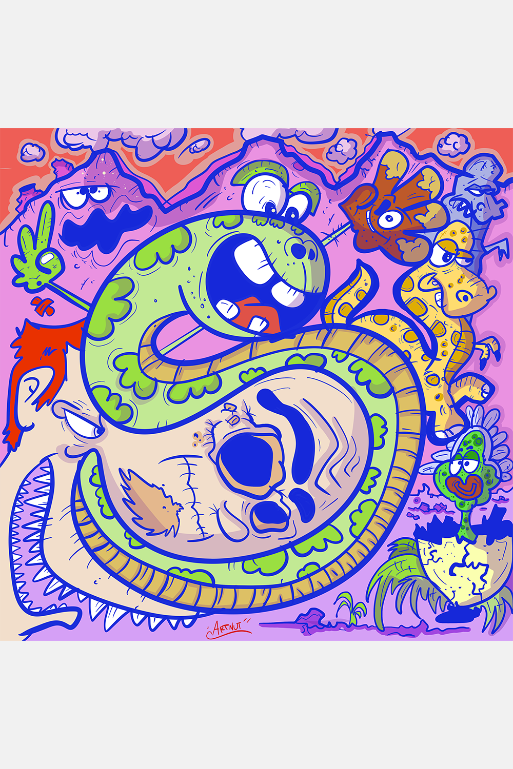 "NutCartoons 01" by ARTNUT