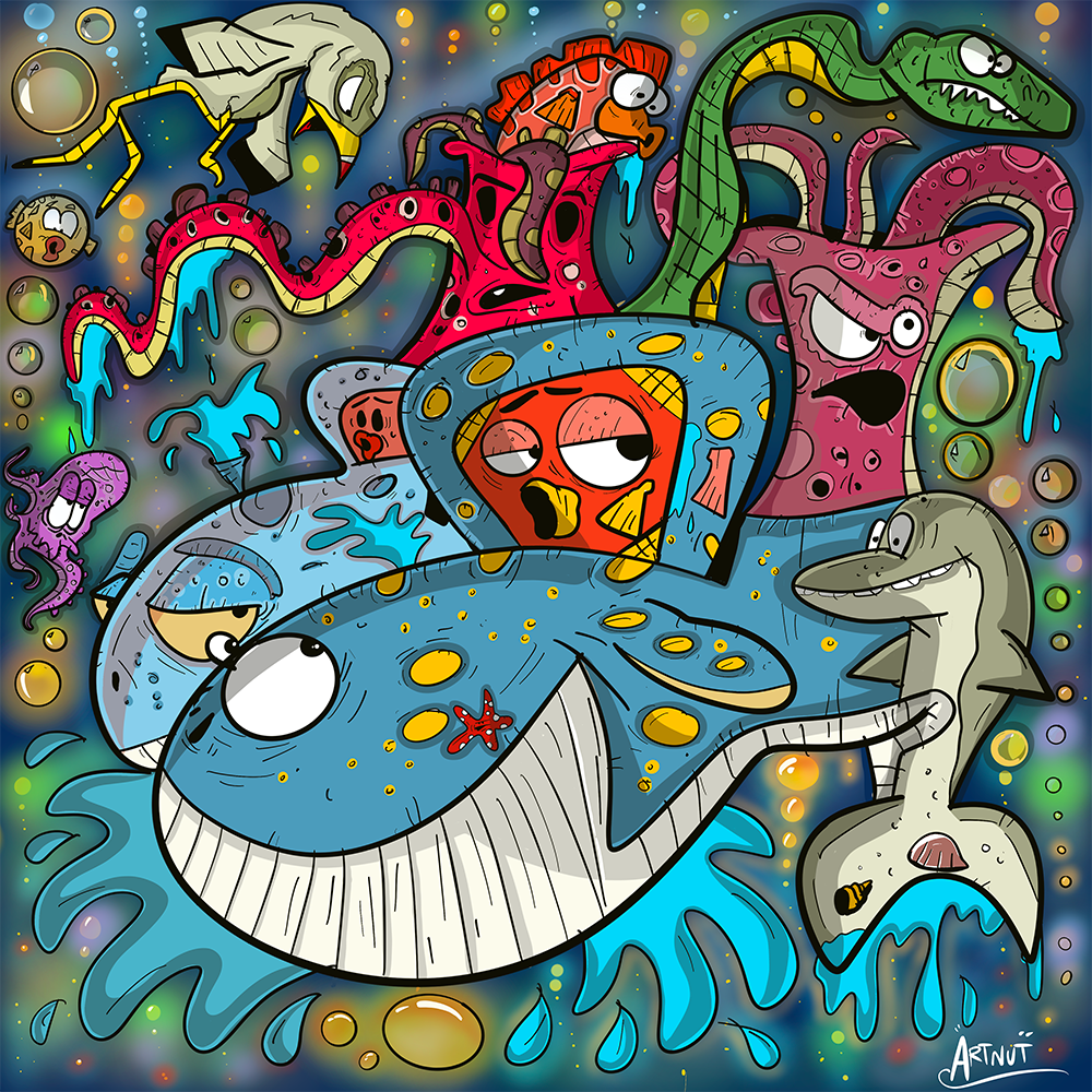 "NutCartoons 03" by ARTNUT