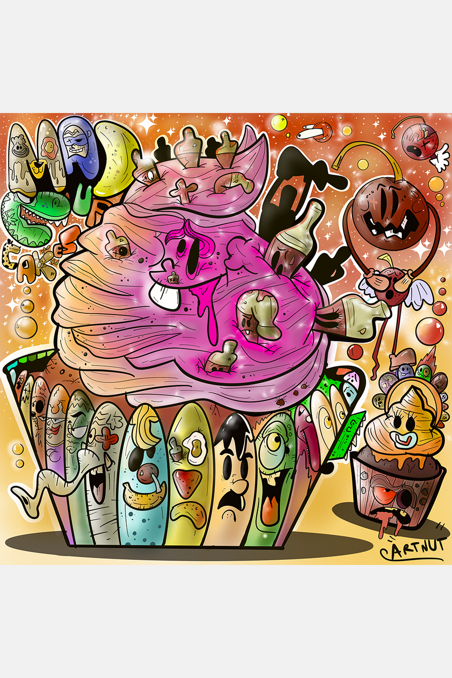 "NutCartoons 07" by ARTNUT