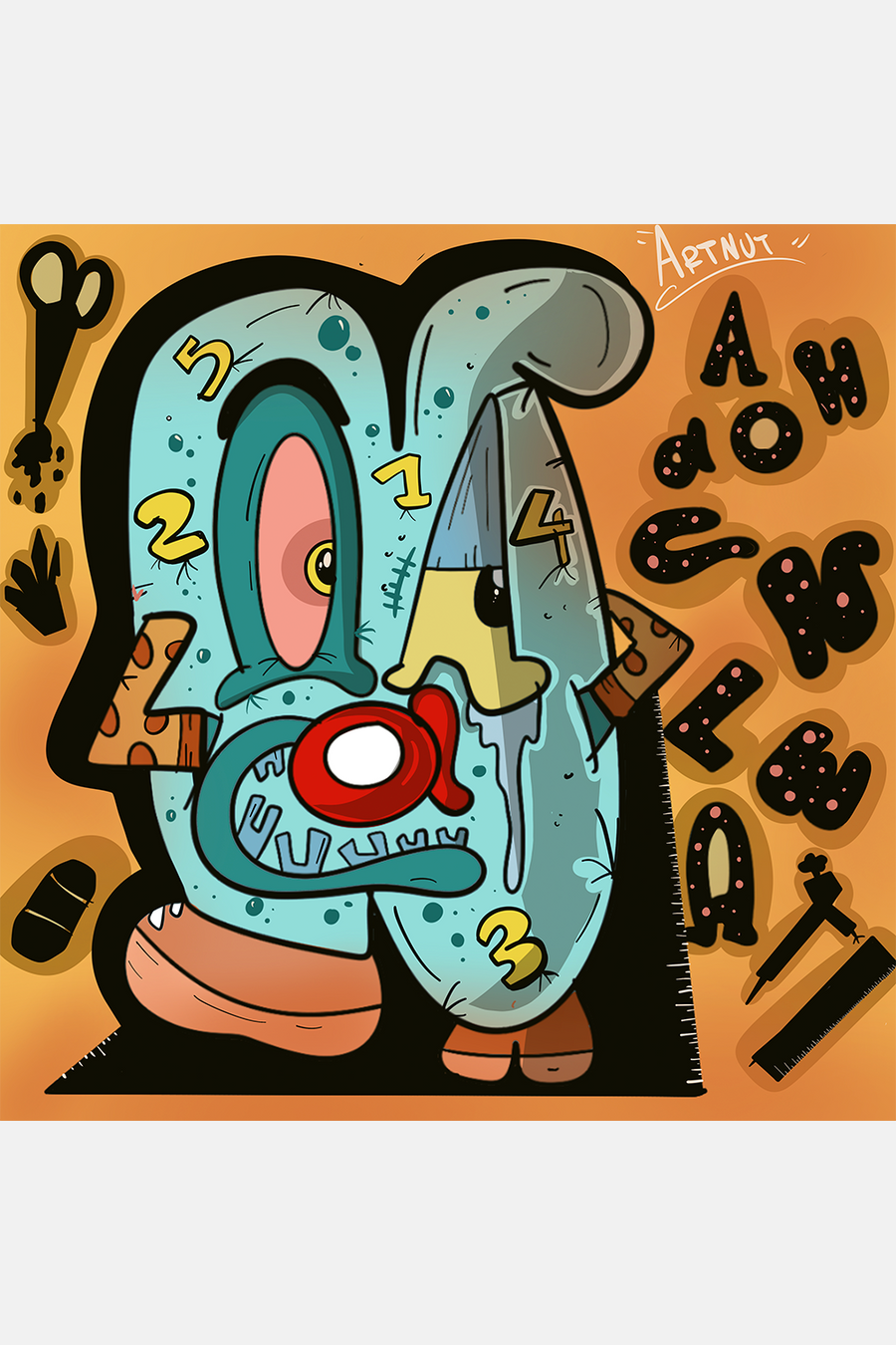 "NutCartoons 10" by ARTNUT