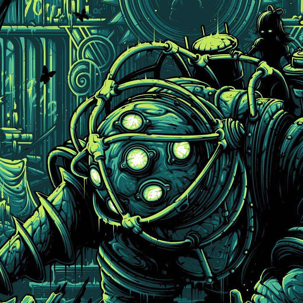 "Would You Kindly" by Dan Mumford - Hero Complex Gallery