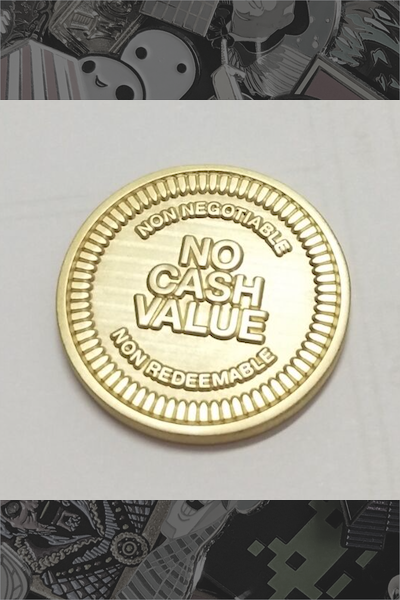 "Balls in Holes" Token by Bruce Yan - Hero Complex Gallery