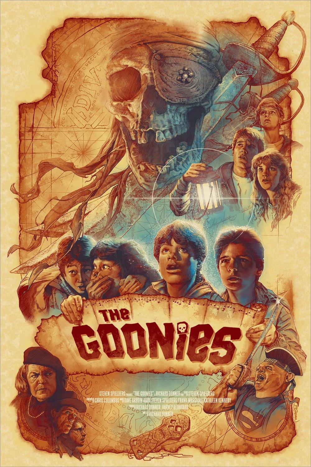 "Goonies" by Barret Chapman - Hero Complex Gallery