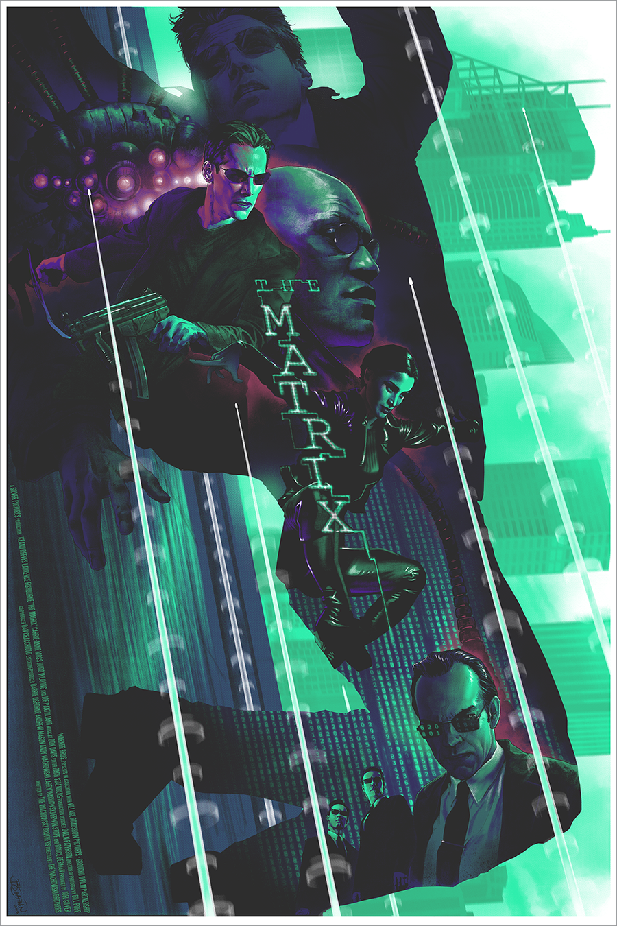 "Dodging Bullets" by Barret Chapman - Hero Complex Gallery