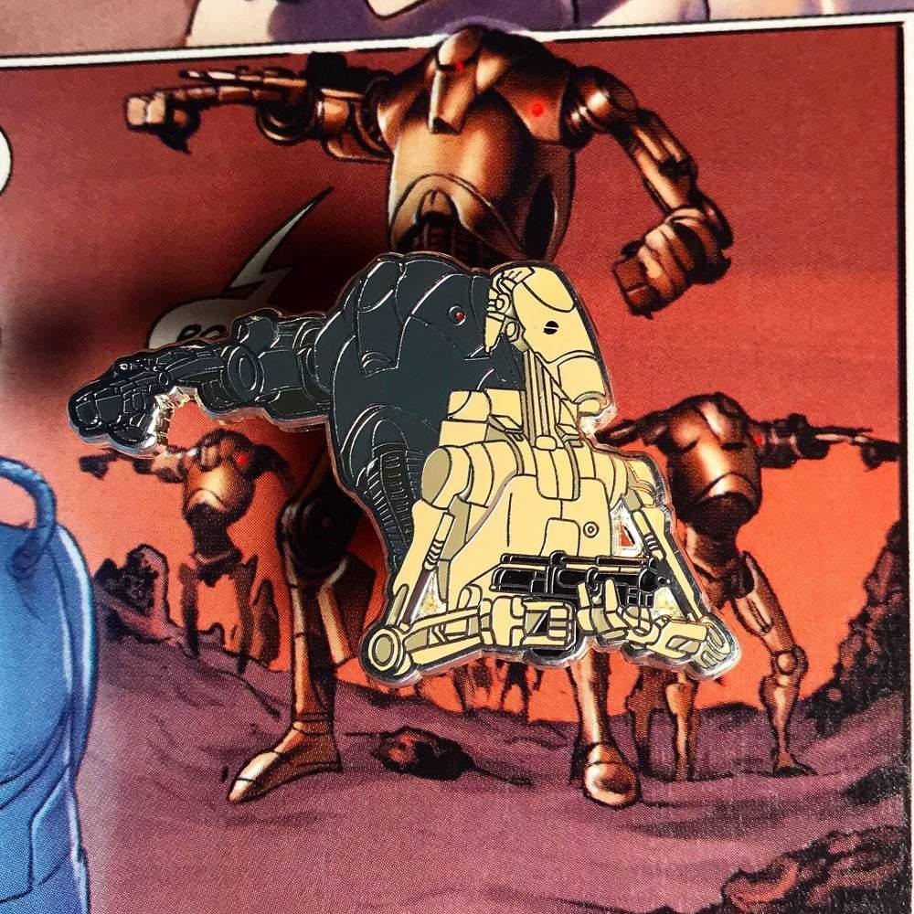 577. "Battle Droids" Pin by Punch It Chewie Press - Hero Complex Gallery