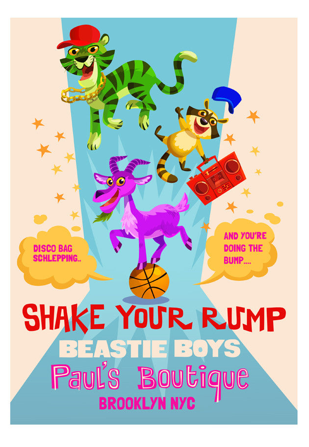 "Shake Your Rump" by Christian Garland - Hero Complex Gallery
