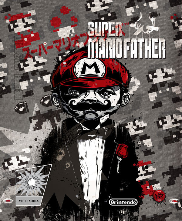 "Super Mario Father" by Beery - Hero Complex Gallery
