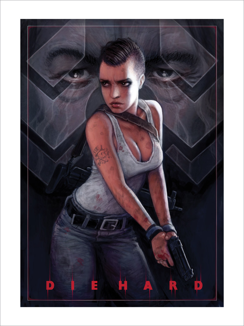 "Die Hard" by Ben Newman - Hero Complex Gallery