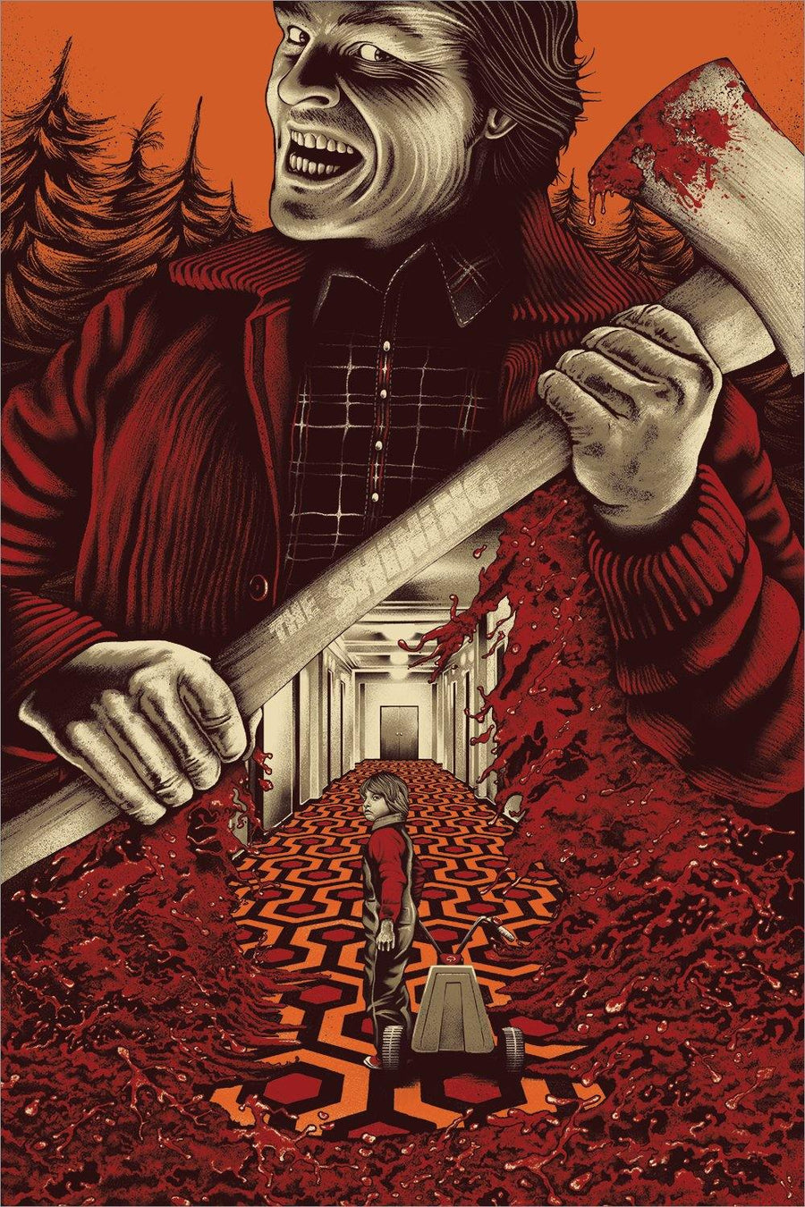 "Danny! Daddy's Home!" by Benedict Woodhead - Hero Complex Gallery