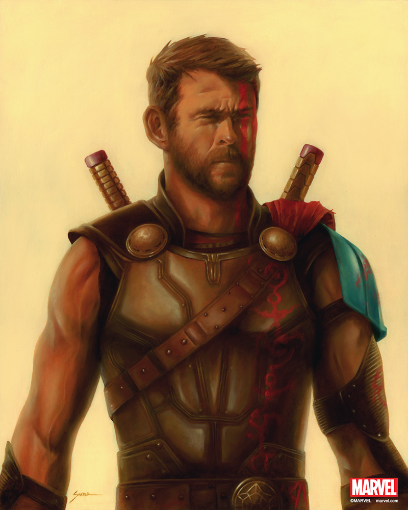 "God of Thunder" by Bennett Slater - Hero Complex Gallery