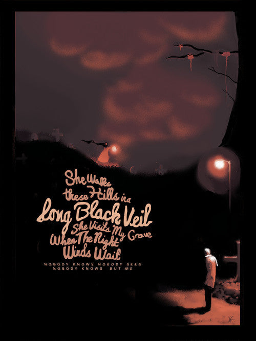 "Long Black Veil" by Fernando Reza - Hero Complex Gallery
