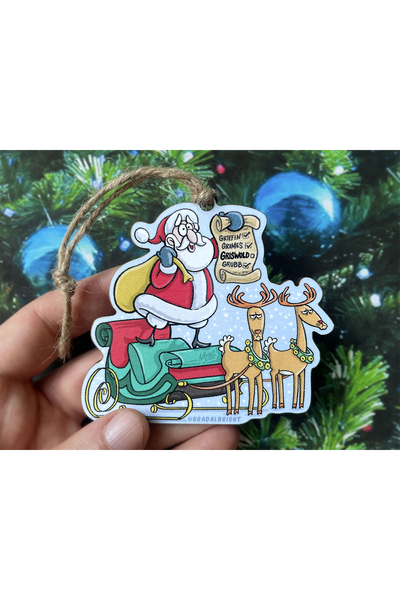 "Griswolds Santa" Ornament by Brad Albright