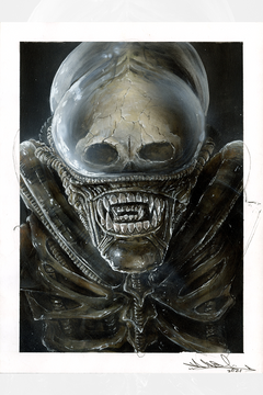 絵画 Alien Donation BrianHebets_Alien_BigChap_Web_