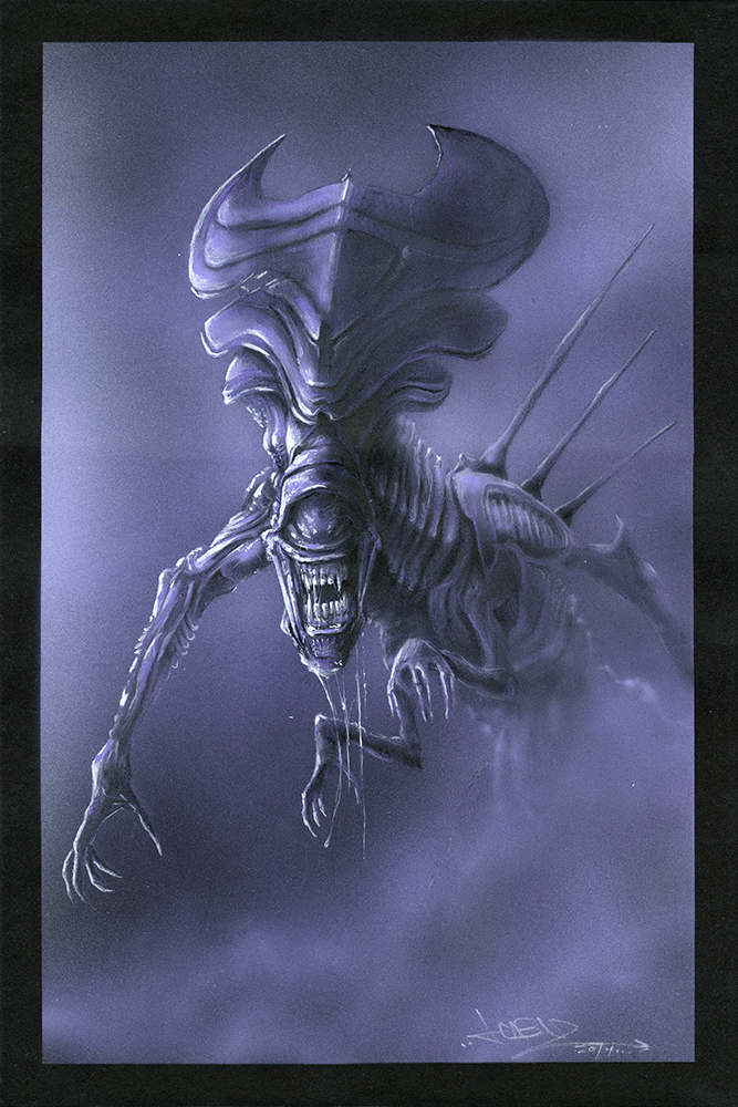 "Queen Bitch" by Brian Hebets - Hero Complex Gallery
