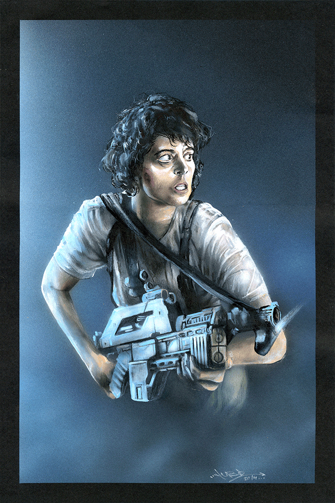 "Ripley" by Brian Hebets - Hero Complex Gallery
