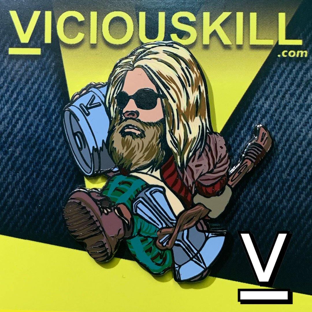 758. "Bro Thor" Pin by VICIOUSKILL - Hero Complex Gallery