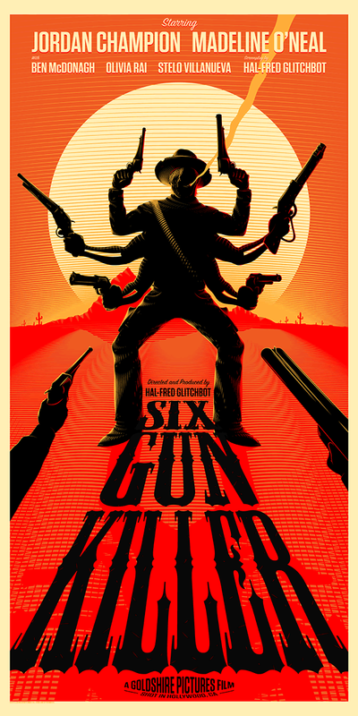 "Six Gun Killer" by Bruce Yan - Hero Complex Gallery
 - 1
