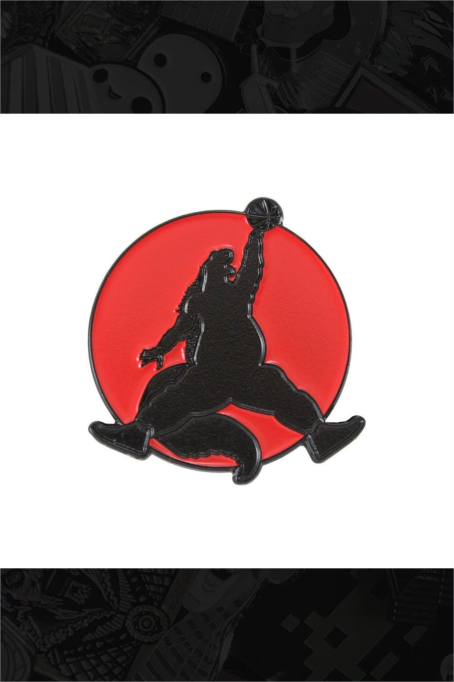 413. "Air Zilla" Pin by BxE Buttons x StaciaMade - Hero Complex Gallery