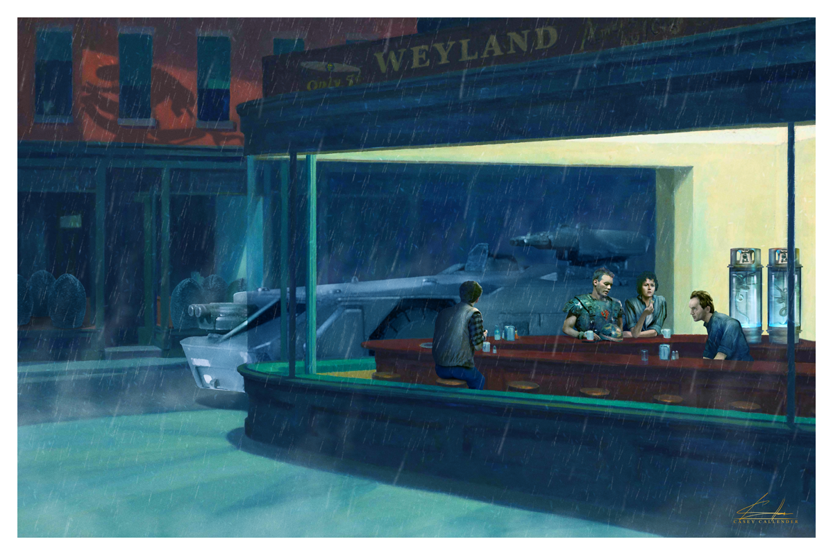 "Nightmarines" by Casey Callender - Hero Complex Gallery