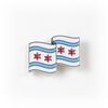 422. "Chicago Flag" Pin by Reppin Pins - Hero Complex Gallery