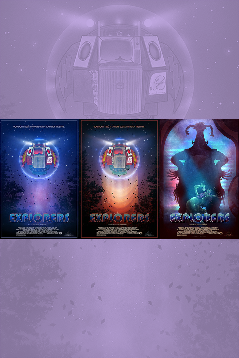 "Explorers - Three Print Collection Set" by Casey Callender