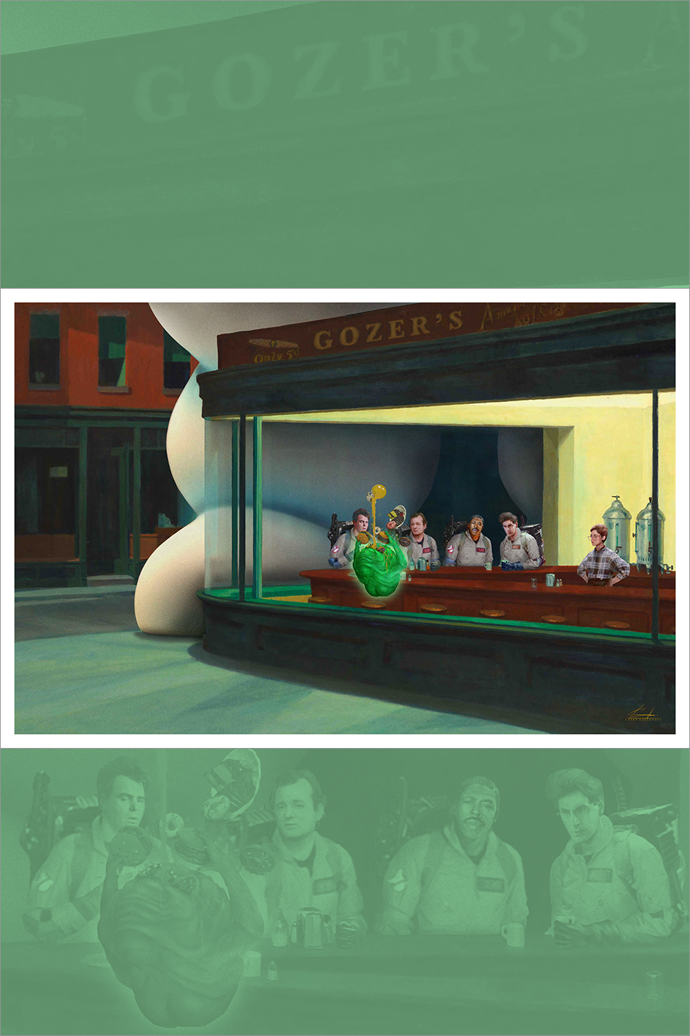 "Nightbusters - Stay Puft" by Casey Callender