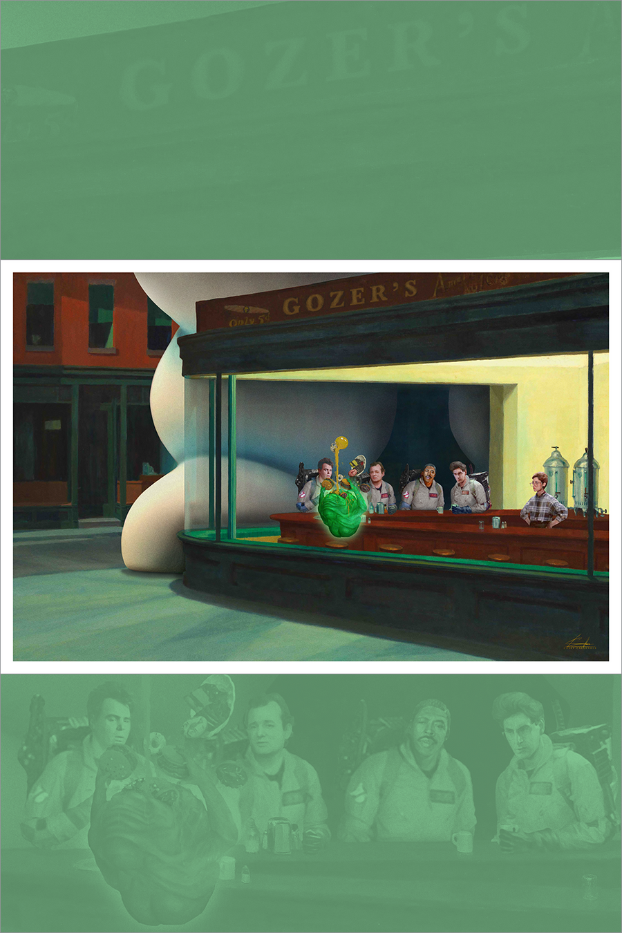 "Nightbusters - Stay Puft" by Casey Callender