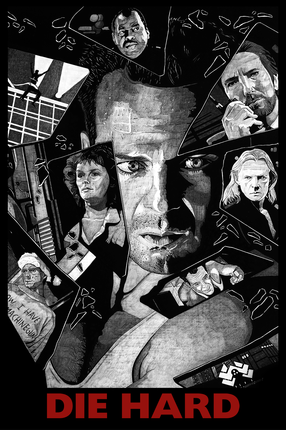 "Die Hard" by Carles Ganya