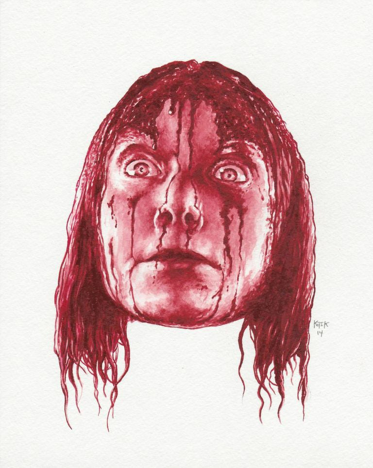 "Carrie White" Print by Eugene Kaik - Hero Complex Gallery
