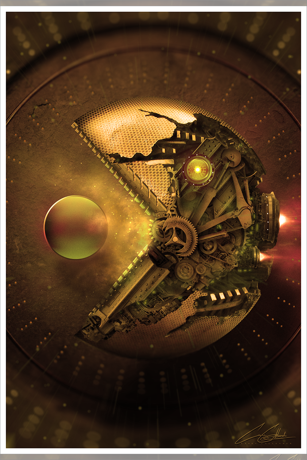 "Pac-Man Reborn II" by Casey Callender