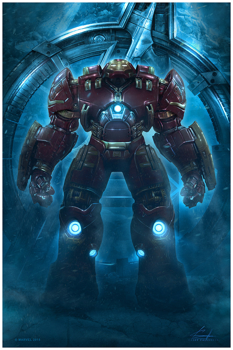 "Hulkbuster" by Casey Callender - Hero Complex Gallery