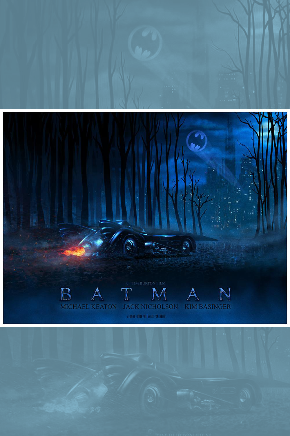 "Charge of the Batmobile" Variant by Casey Callender