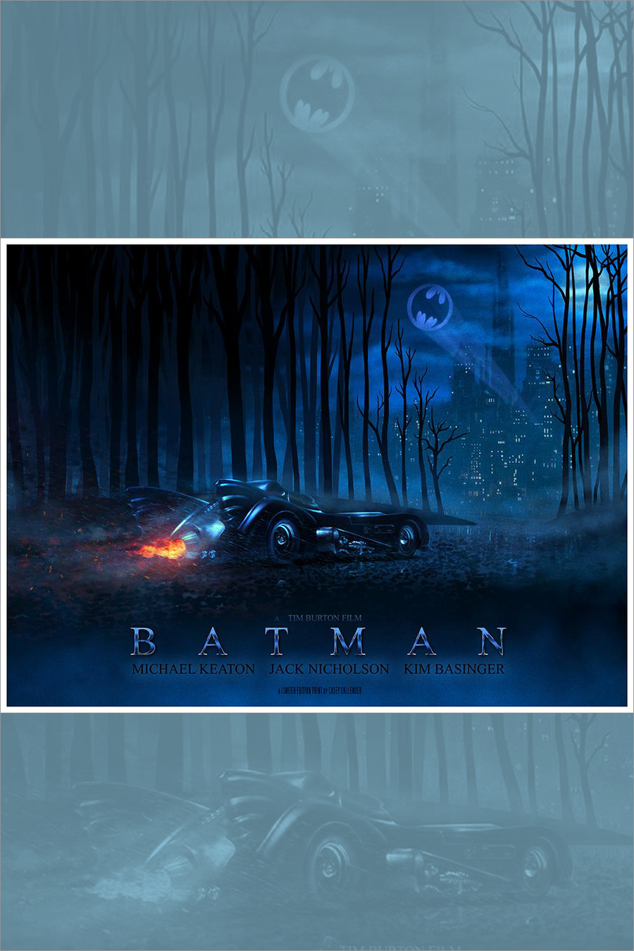 "Charge of the Batmobile" Variant by Casey Callender