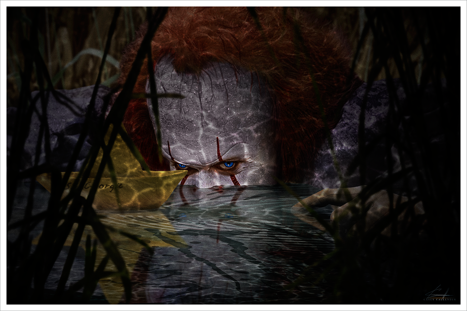 "Blood In The Barrens" by Casey Callender - Hero Complex Gallery