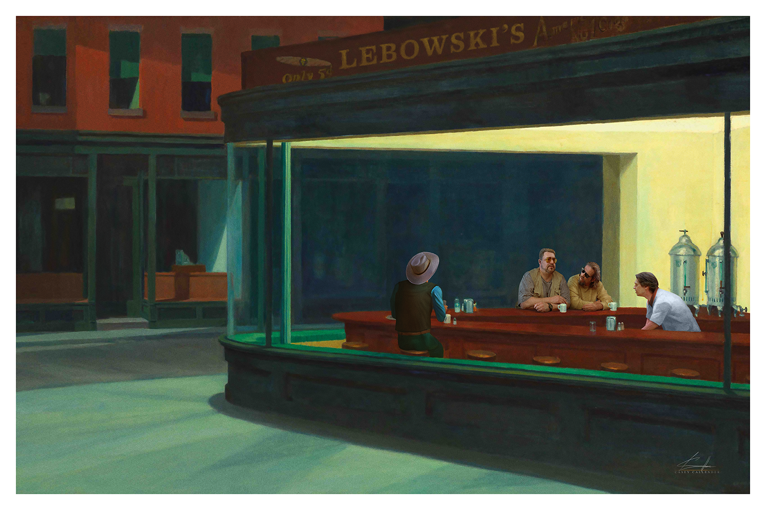 "Nightdudes" Redux Variant by Casey Callender