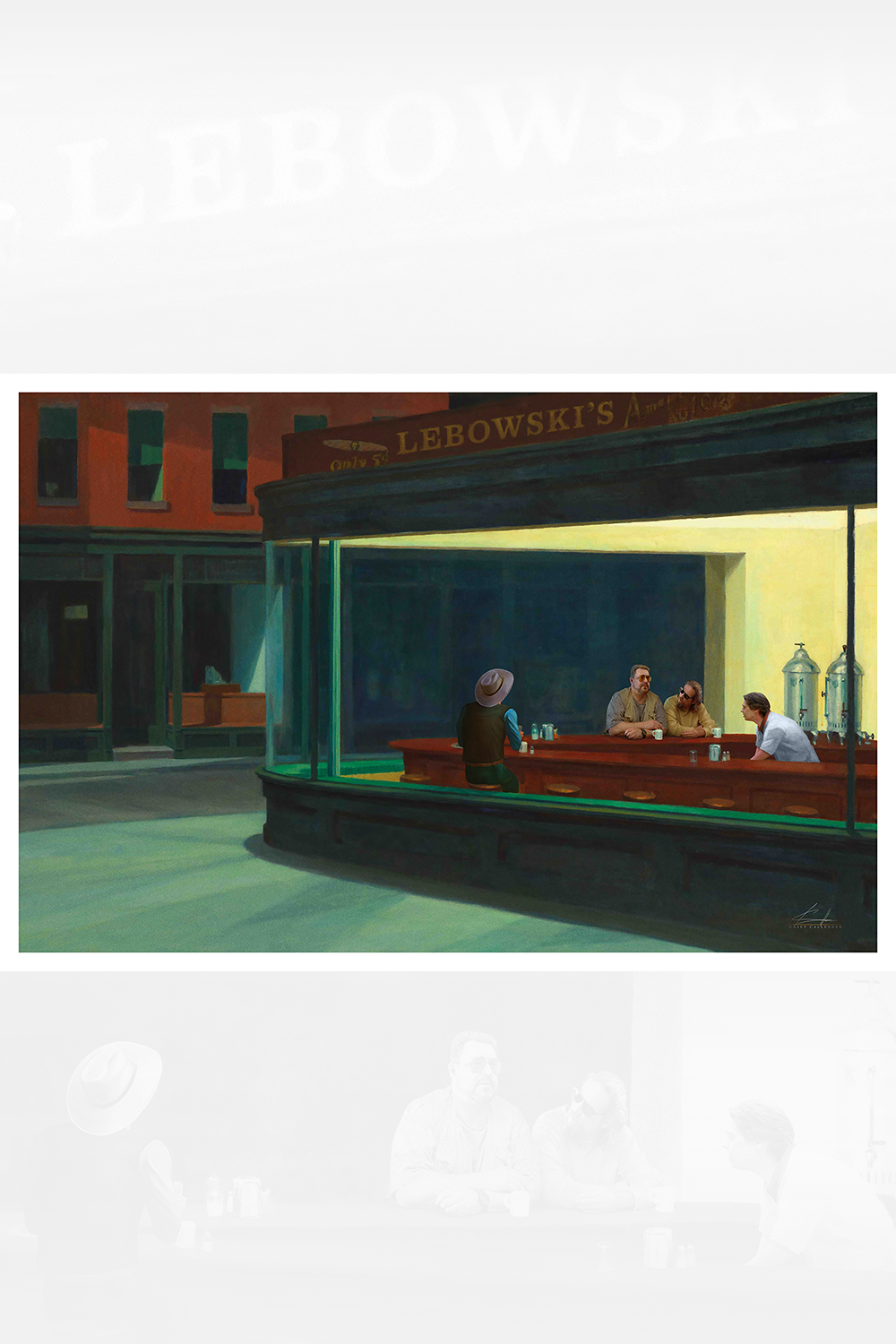 "Nightdudes" Redux Variant by Casey Callender