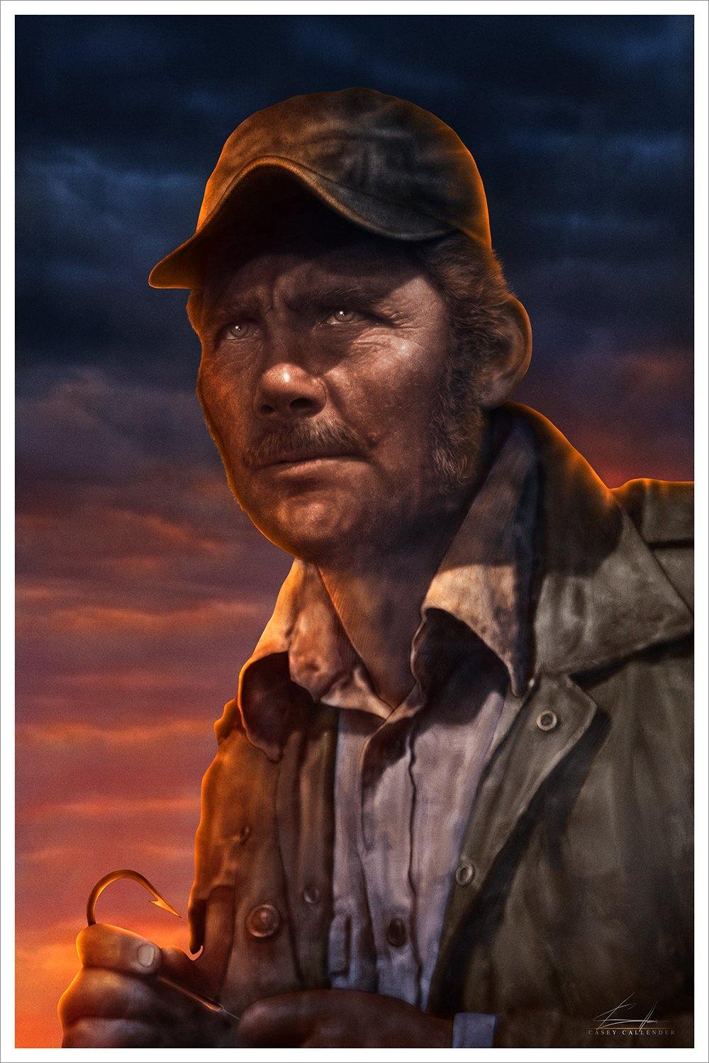 "This Shark, Swallow You Whole" by Casey Callender - Hero Complex Gallery