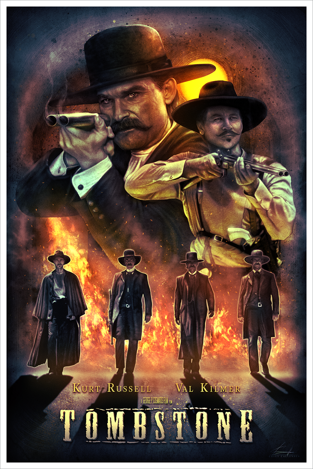 "Hell's Comin' With Me!" by Casey Callender - Hero Complex Gallery