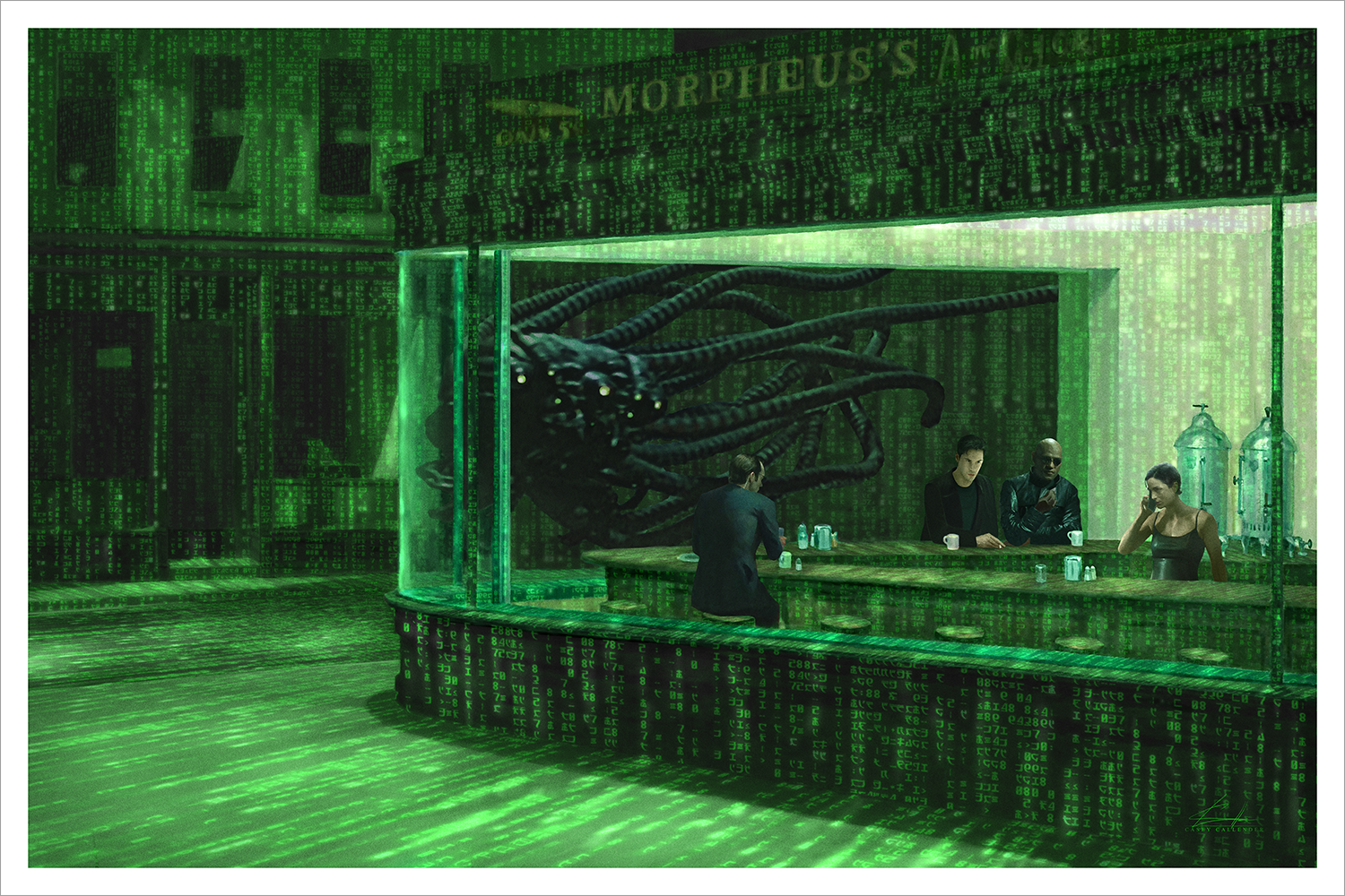 "Nightconstructs - Sentinel Variant" by Casey Callender - Hero Complex Gallery