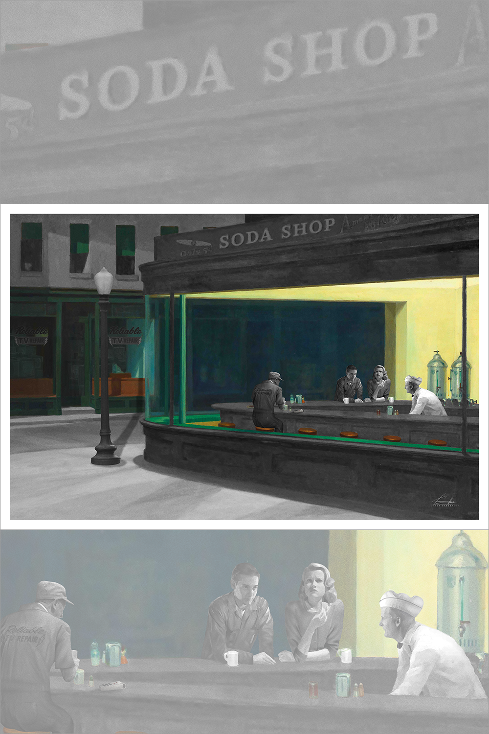 "Pleasanthawks" by Casey Callender - Hero Complex Gallery