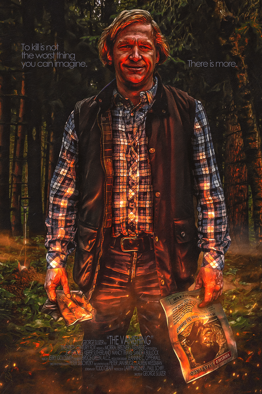 "There Is More" by Chris Barnes (BRUTAL Posters)