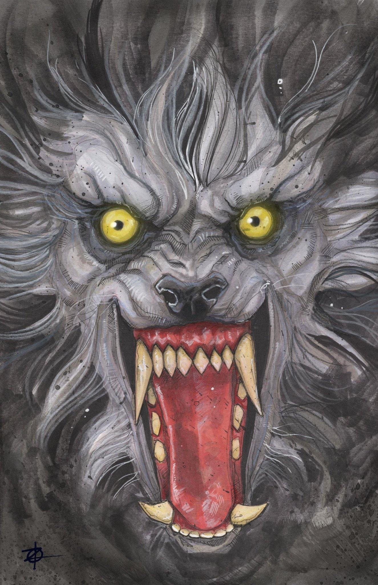 "Bad Moon Rising" by Chris Oz Fulton - Hero Complex Gallery